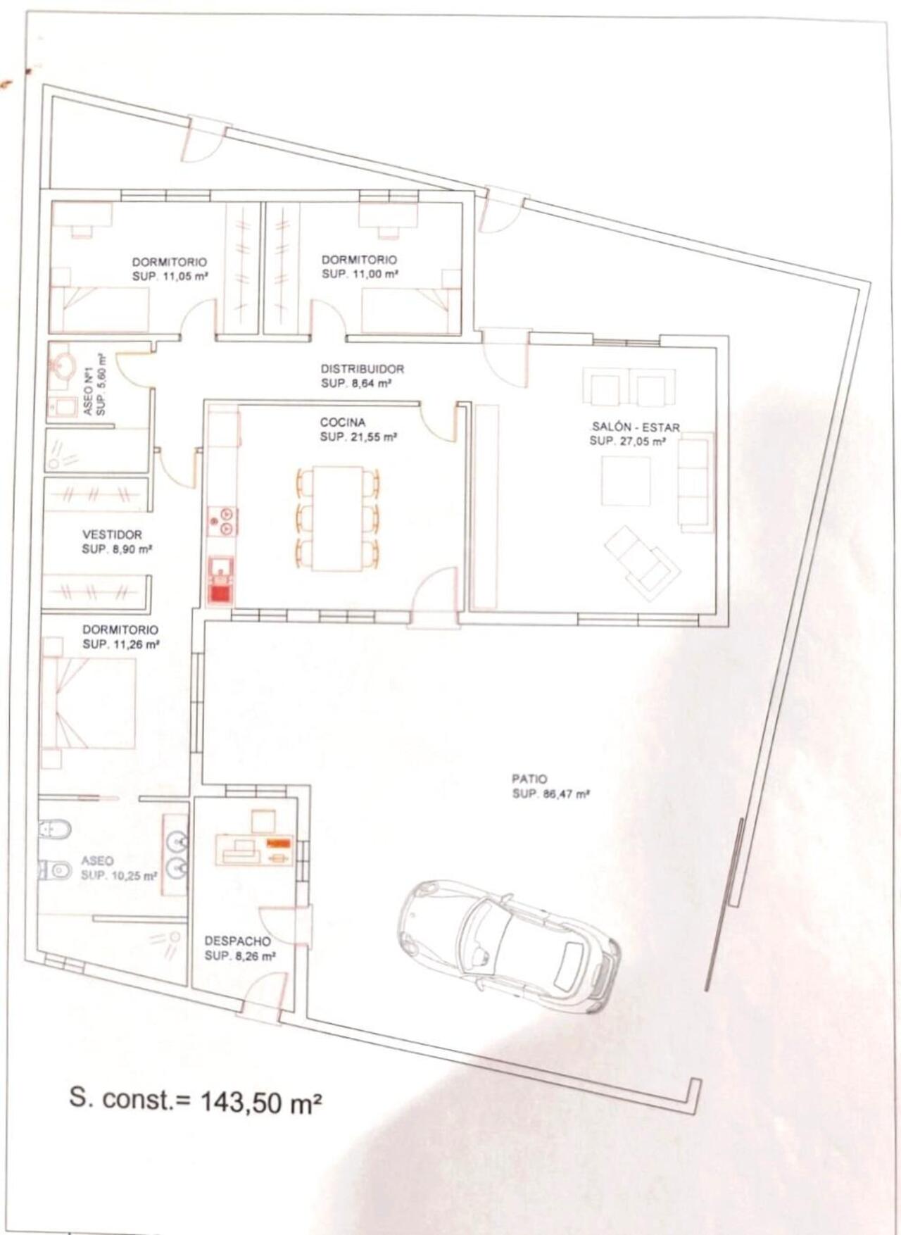 COR2866-2344: Villa for sale in Pilar de la Horadada